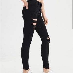 American eagle black jeans